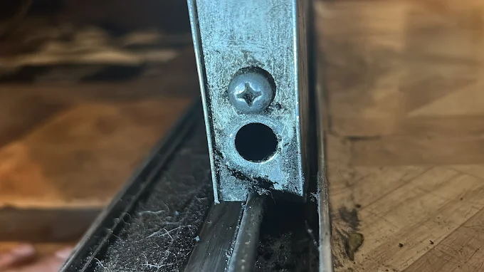 Sliding Door Frame Repair — related work and parts