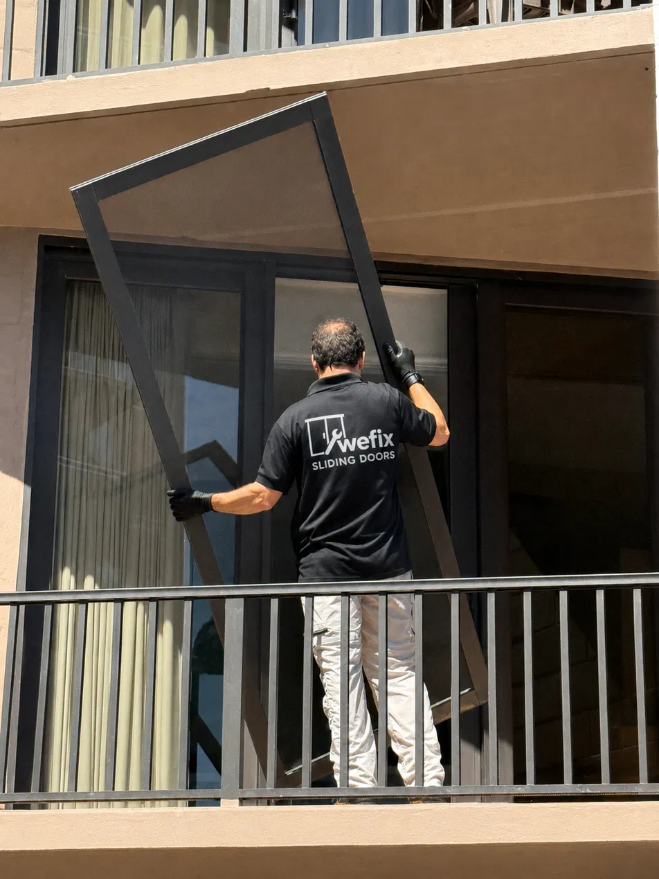 Sliding Door Off-Track Repair